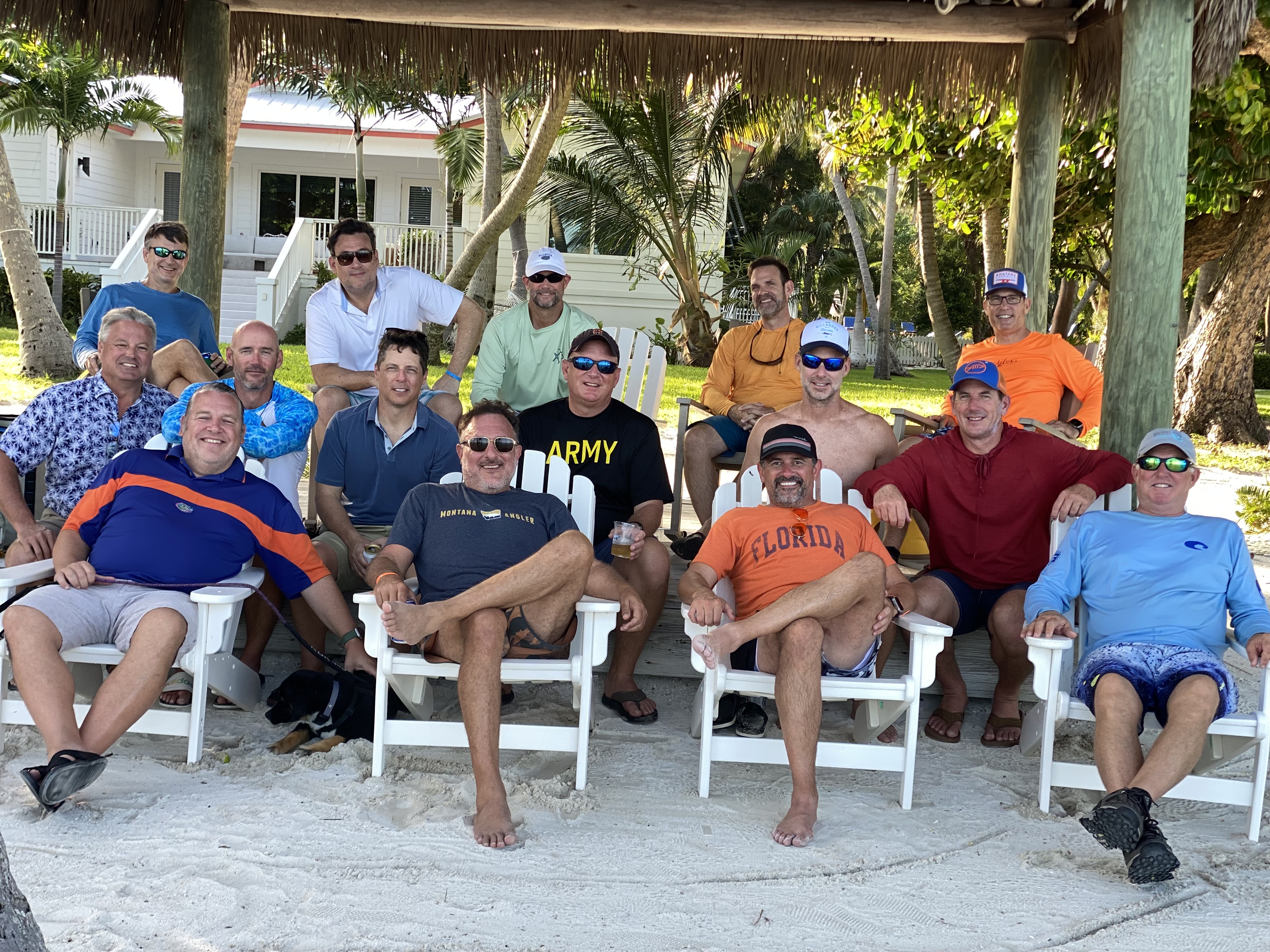 Fall '90 pledge class reunion in Islamorada